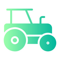 tractor gradient icon
