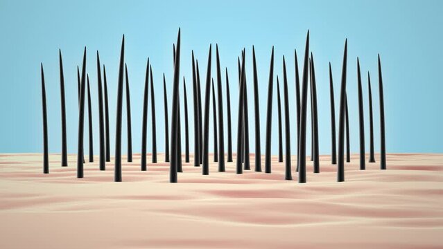 3D Animation Serum Repair Anti White Hair Shampoo Treatment .