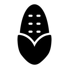 corn glyph icon