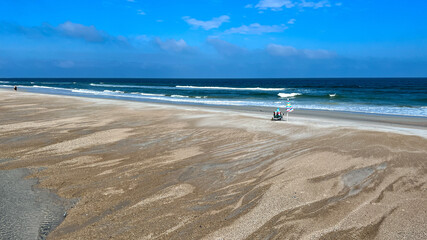 The beach at Little Talbot Island State Park near Amelia Island, FL