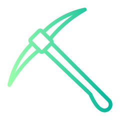 pickaxe gradient icon