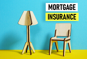 Mortgage Insurance is shown using the text and photo of the room