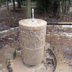 old water fountain