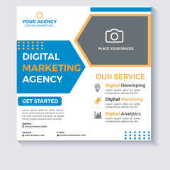 Corporate Business Social Media Banner Template Design