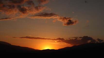 Obraz premium Faszination Sonnenuntergang