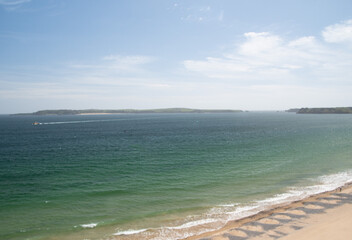 Tenby  Pembrokeshire  wales  south  beach 