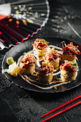 grilled chicken wings on grill