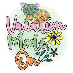 Cat Craft Sublimation Design