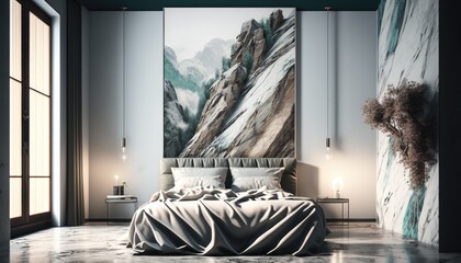 Ultra modern bedroom marble so that your room is as special as you are