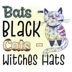 Cat Craft Sublimation Design