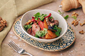 stew with vegetables