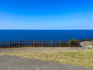 Fototapeta premium Cliff near sea of Okinawa, Japan