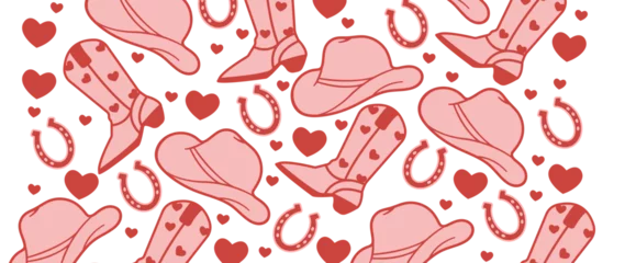 Poster Love Western 16oz Glass Can Wrap SVG 16oz PNG DXF Cup Love Valentine's Day Cutting File Cowgirl Cowboy Digital Download - Dottie Digitals Cowgirl Glass Wrap SVG Wild West Cowboy Boots Hat Western Pin  © Sofiamastery