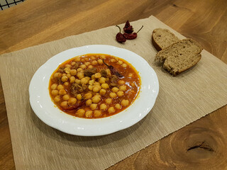 beans in a bowl with beans