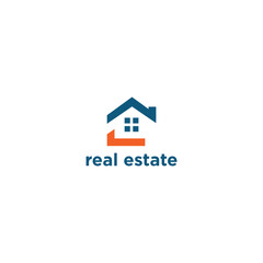 real estate logo icon vector