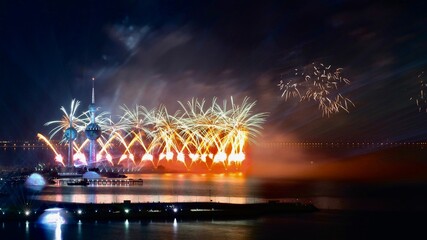 Kuwait fireworks