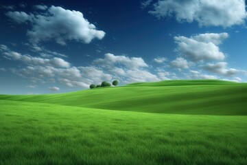 Fototapeta premium Beautiful spring background scenery, generative ai