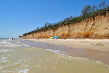beach of black sea