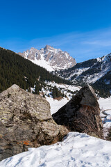 Aiguille du Fruit, Vanoise national park in French Alps