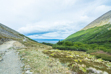 Landscape of Ushuaia from the Martial Glacier - Ushuaia, Argentina