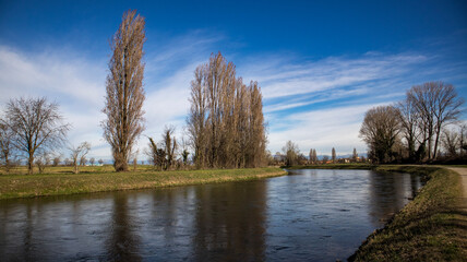 Lombardy, north taly , amazing landscapes near the Adda river