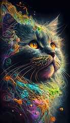 Cat in a dream vibes