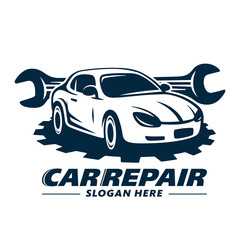 Obraz premium Car Repair design template. Vector and illustration. 