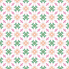 Seamless background pattern. Abstract geometric pattern in pixel art style.