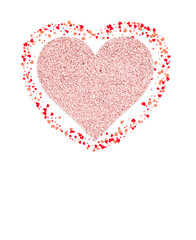 Heart Love Hand drawn Clipart, Valentines day, png files Cricut, Sketch Love Heart outline shape 