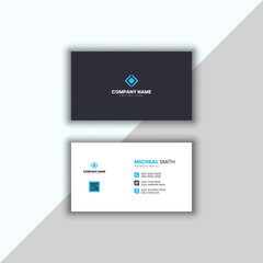 Creative and modern business card,Vector template