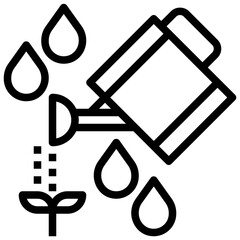 garden line icon,linear,outline,graphic,illustration © Surang