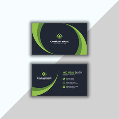 Creative and modern business card,Vector template