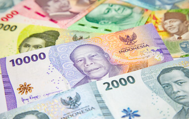 Indonesian banknotes - obrazy, fototapety, plakaty