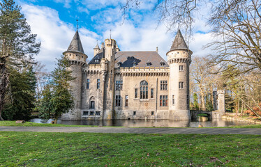 Castle of Zellaer in Bonheiden, Belgium.