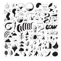 hand drawn question mark