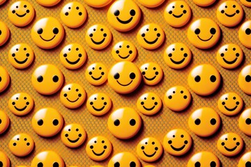 Smiley background pattern
