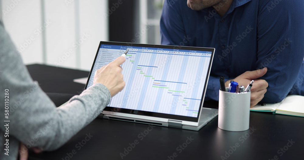 Poster Gantt Gantt Software Project