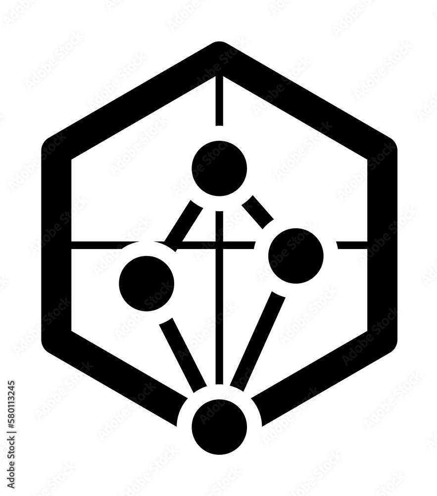 Poster chart radar charts icon. simple business performance icons for ui and ux, website or mobile applicat