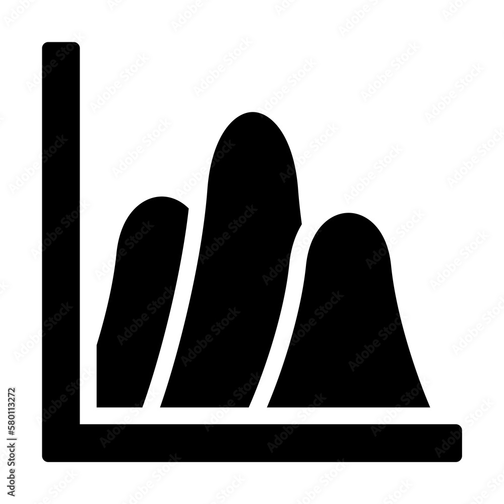 Poster chart diagram icon. simple business performance icons for ui and ux, website or mobile application o