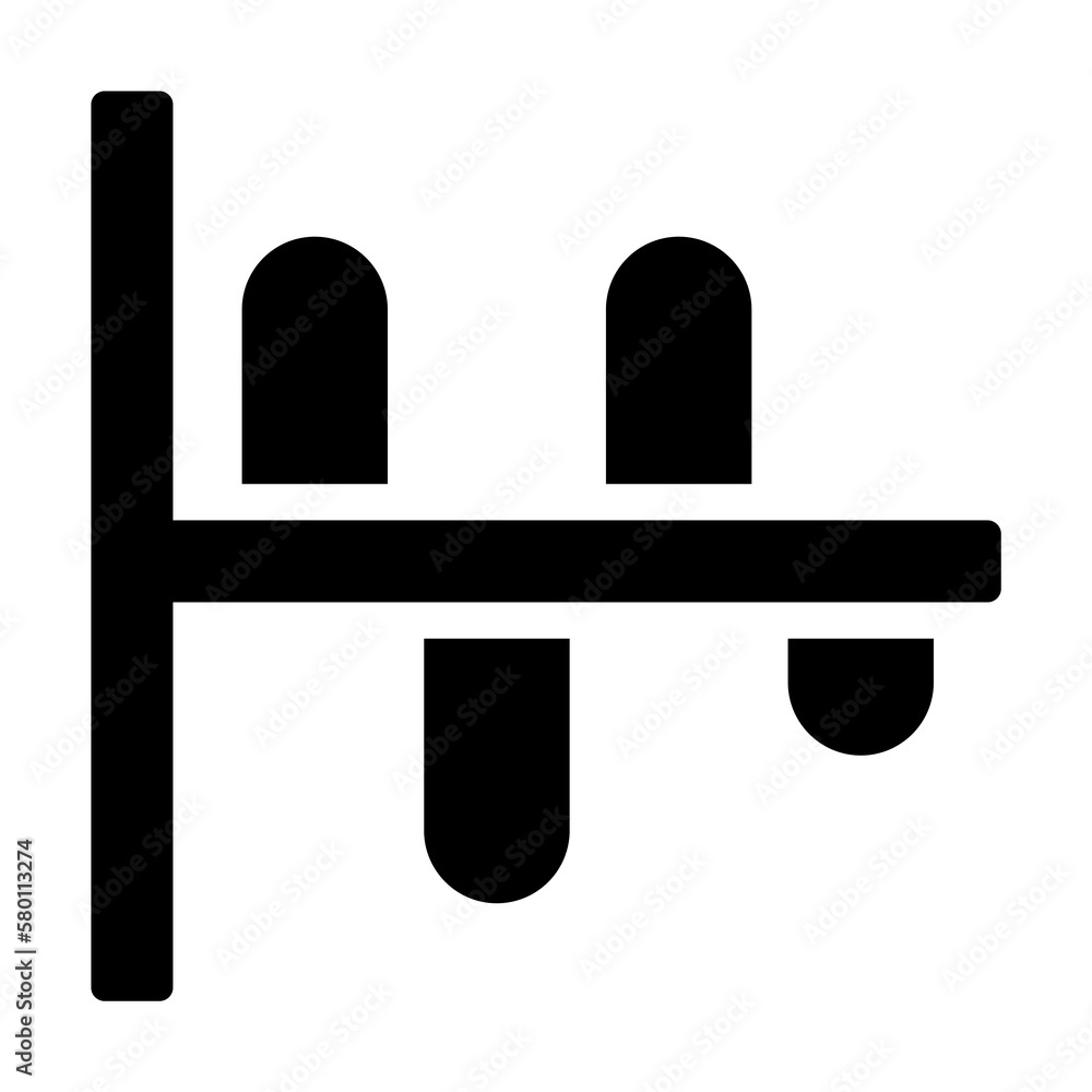 Poster chart diagram icon. simple business performance icons for ui and ux, website or mobile application o
