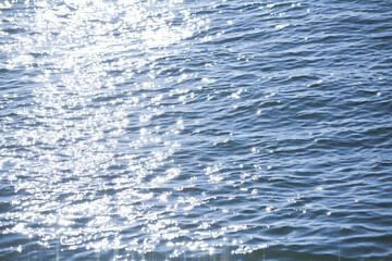 Ocean with sunlight 