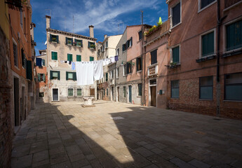 Tenement house.Venice,Italy.