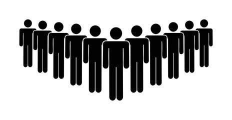 people, group, rank icon. Element of a group of people icon. Premium quality graphic design icon. Signs and symbols collection icon for websites, web design on white background