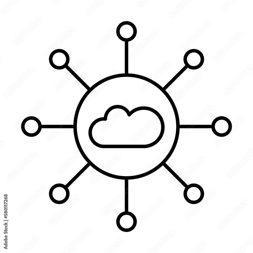 Poster network, seo icon. simple line, outline elements of commerce icons for ui and ux, website or mobile 