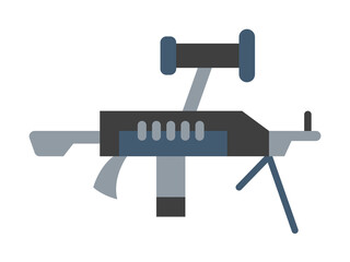 gun, shoot, weapon icon. Element of color African safari icon. Premium quality graphic design icon. Signs and symbols collection icon for websites, web design on white background