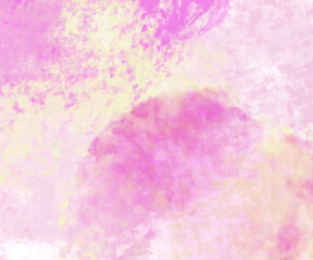 Soft Pink mixed watercolor background  