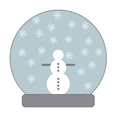 Snow globe for Christmas colored icon. Element of Christmas holiday colored icon. Premium quality graphic design icon. Signs and symbols collection icon for websites, web design on white background