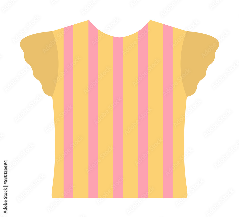 Poster blouse color icon. element of color clothes icon for mobile concept and web apps. detailed blouse ic
