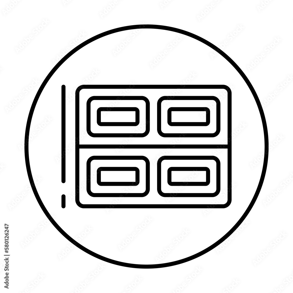 Poster usb, connector icon. simple line, outline elements of connectors and cables icons for ui and ux, web