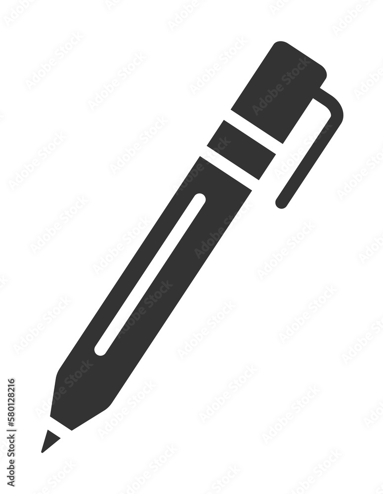 Poster pen, tool icon. simple drawing tools icons for ui and ux, website or mobile application on white bac